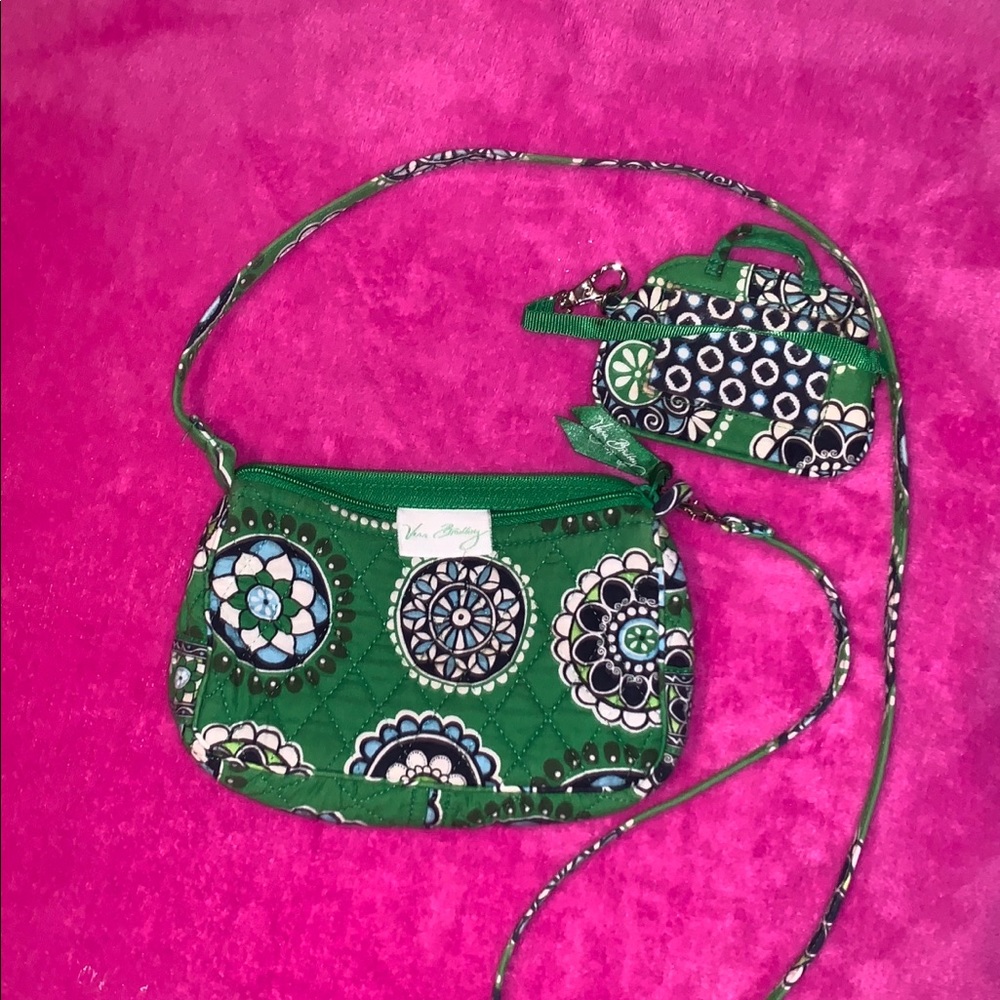 Vera Bradley Cupcakes Green Purse